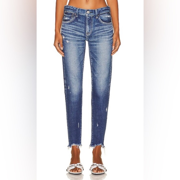 Moussy Vintage Daleville Skinny Long Jeans - Picture 2 of 11